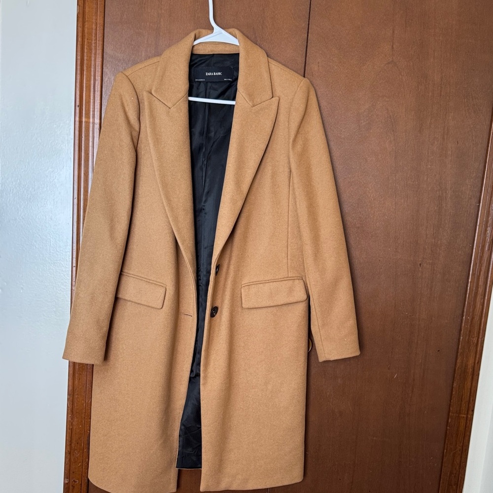 Zara Basic Elegant Black Outerwear - image 4